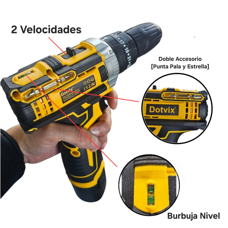 Taladro Percutor y Destornillador